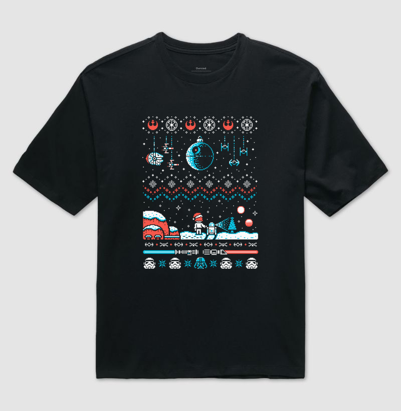 Natal Galáctico Pixel Art - Imagem 2