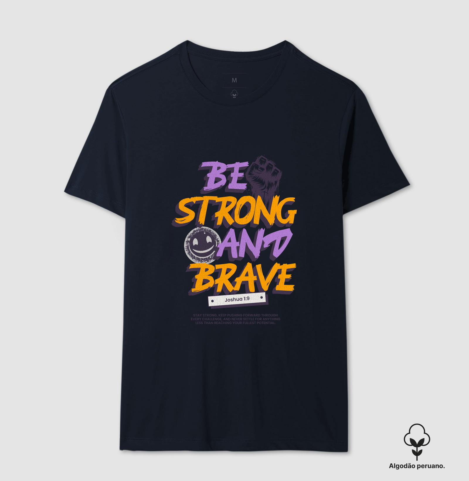 Be Strong and Brave — Algodão Peruano  —  Premium - Imagem 5