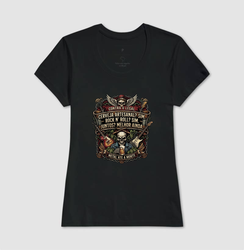 Camiseta Metal até a morte - Imagem 3