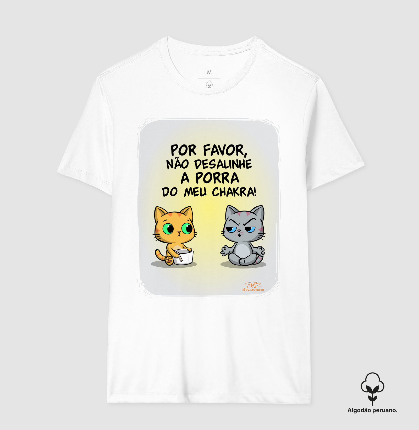 Camiseta Gato Sincero Chakra - Imagem 6