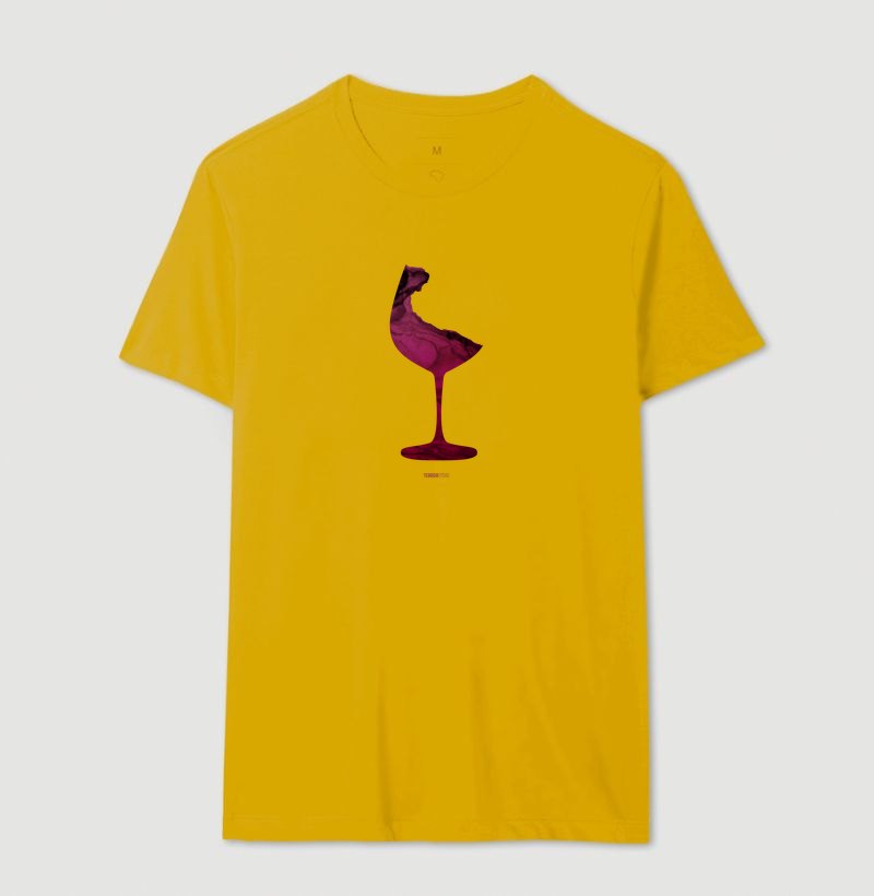 Camiseta Vinho Abstrata - Imagem 13