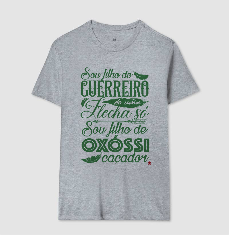 Camiseta Umbanda Orixá Oxóssi - Sou filho de um Guerreiro de uma flecha só - Imagem 6
