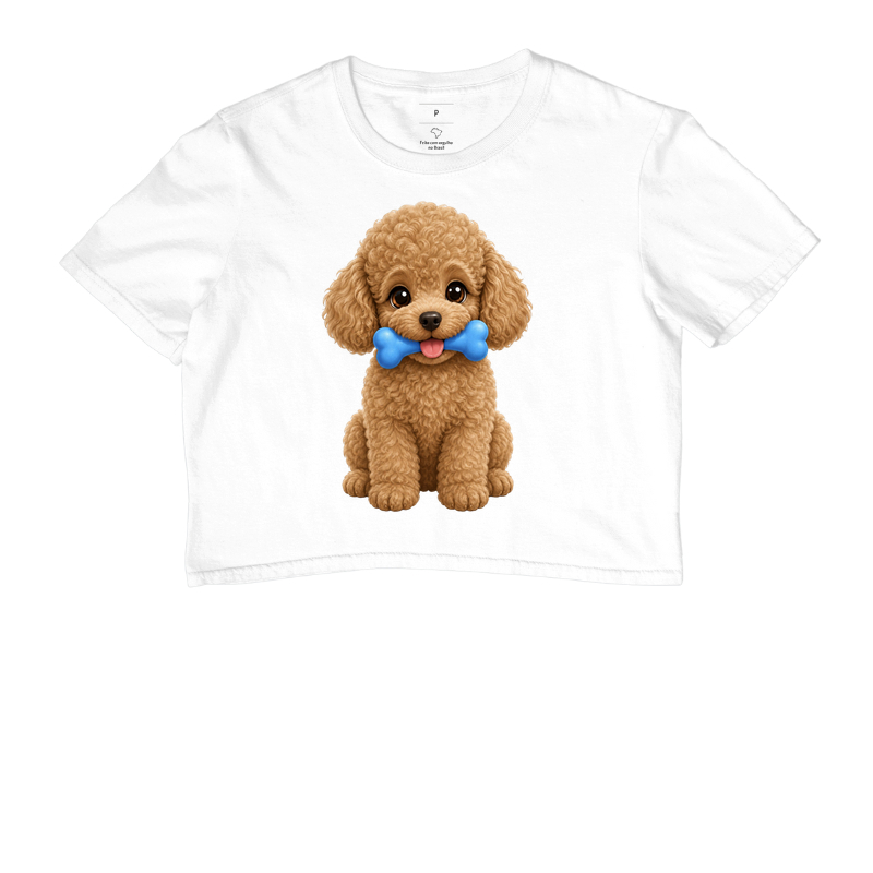 Poodle Marrom - Desenho Infantil - Imagem 3