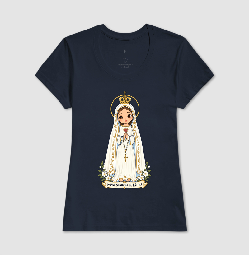 Nossa senhora e Fátima estilo chibi - Imagem 7