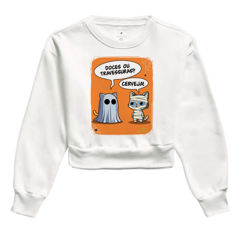 Camiseta Gato Sincero Halloween - Imagem 3