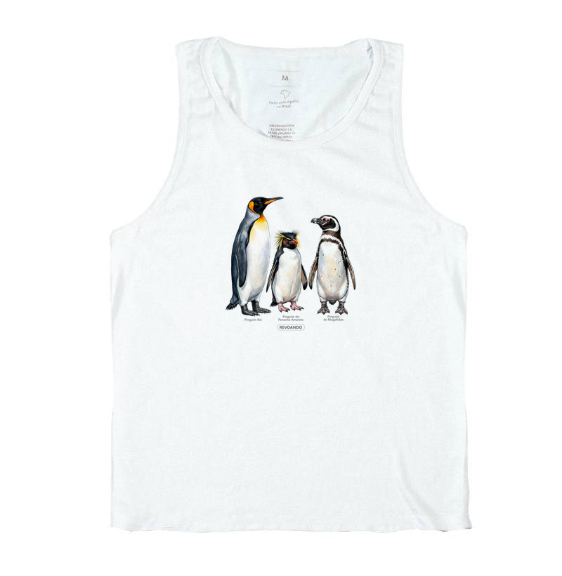 Traços Alados - Coletivo Pinguins - Regata - Imagem 4