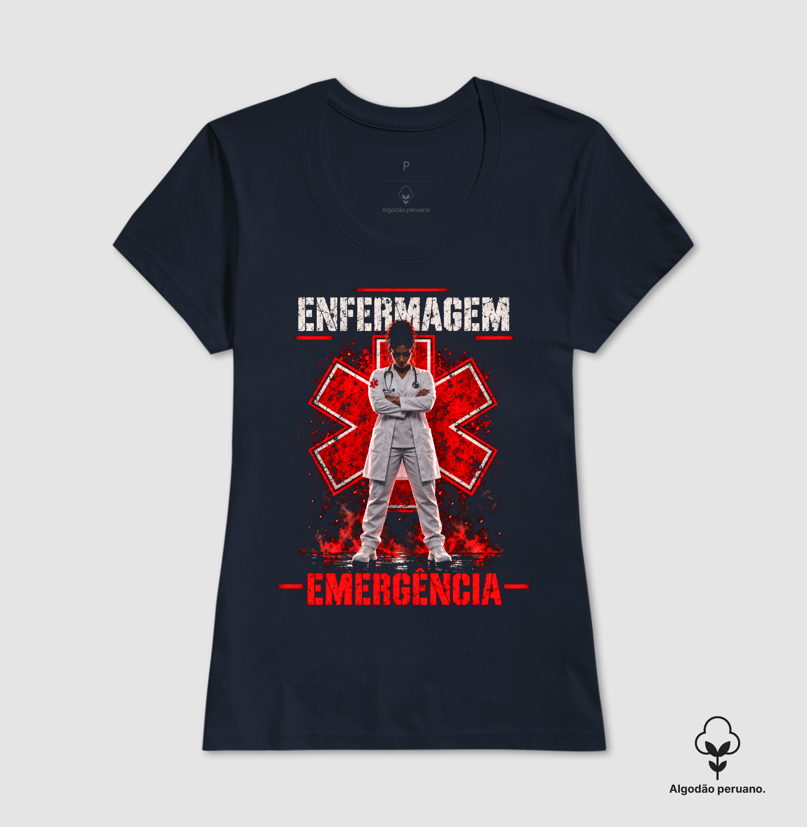 Enfermagem em Emergência - Mulher Morena - Imagem 5