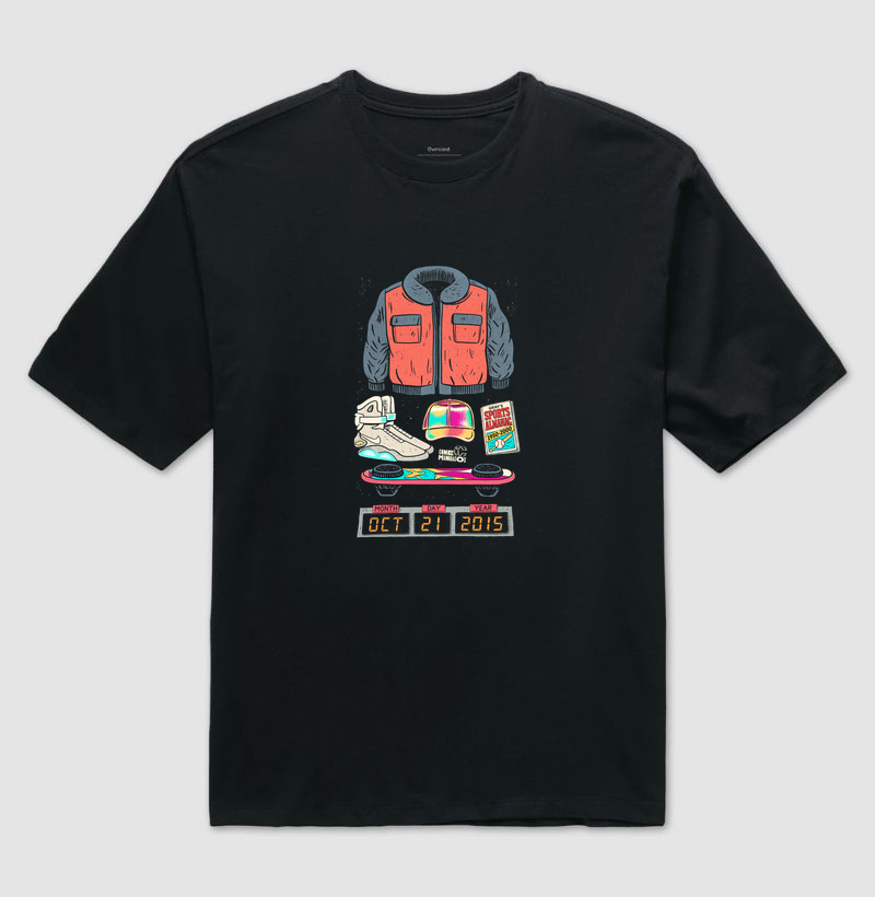 Camiseta Marty 2015 — De Volta para o Futuro II - Imagem 2