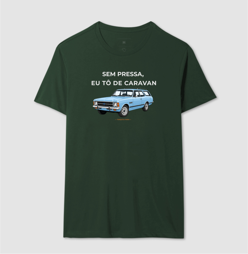 Sem pressa, eu tô de Caravan - azul claro - Imagem 12