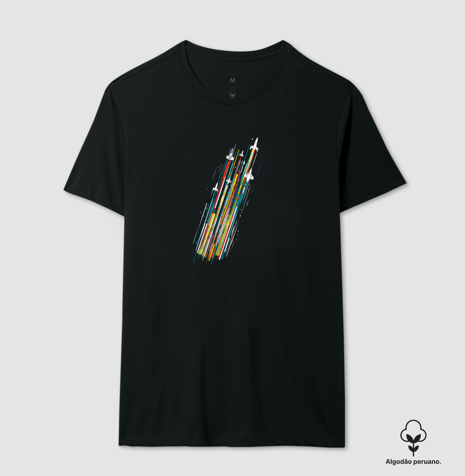 Camiseta Explore The Stars 2 Algodão Peruano - Imagem 2