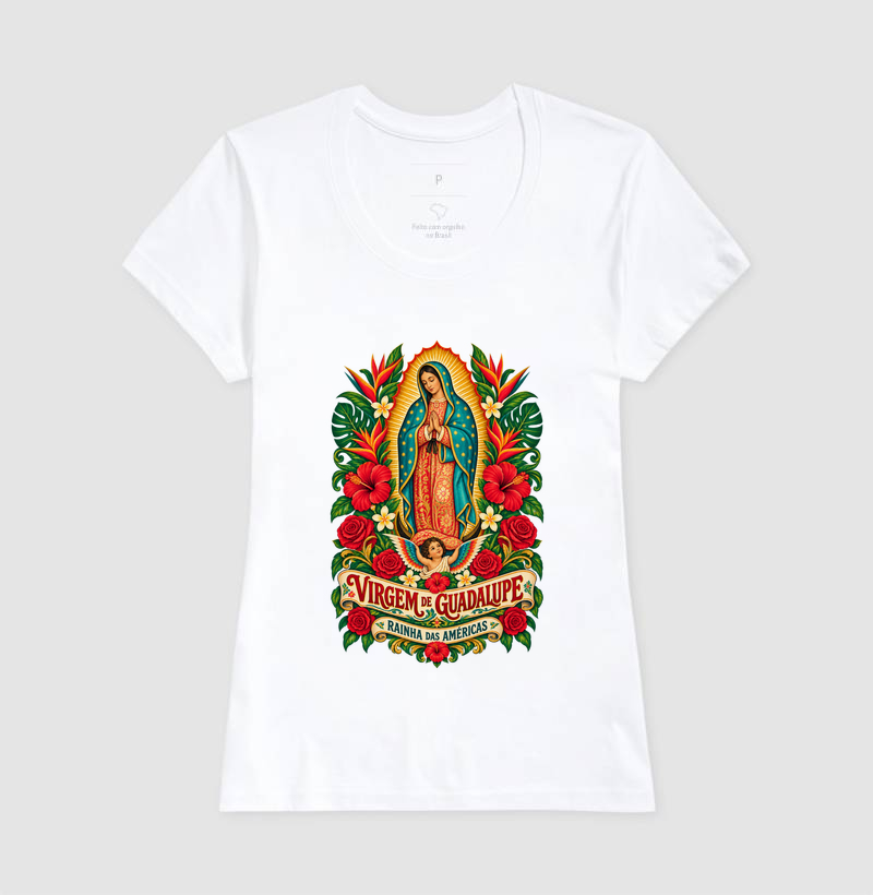 Virgem de Guadalupe — Rosas e Bromélias - Imagem 5