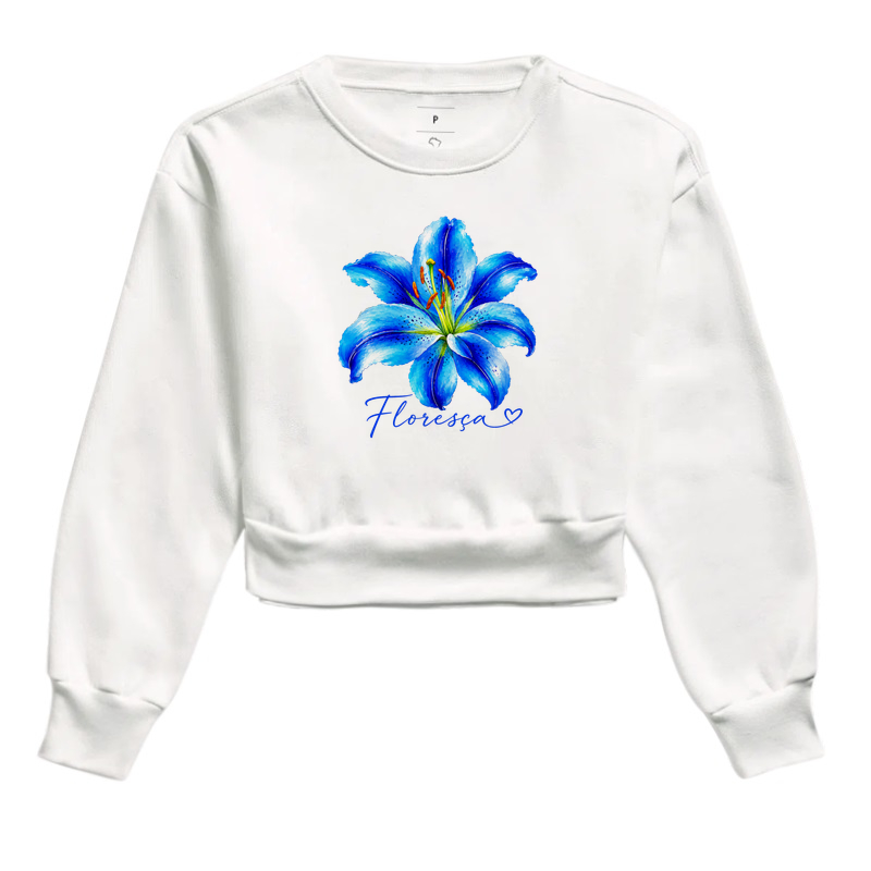 Camiseta Floresça Blue - Imagem 3