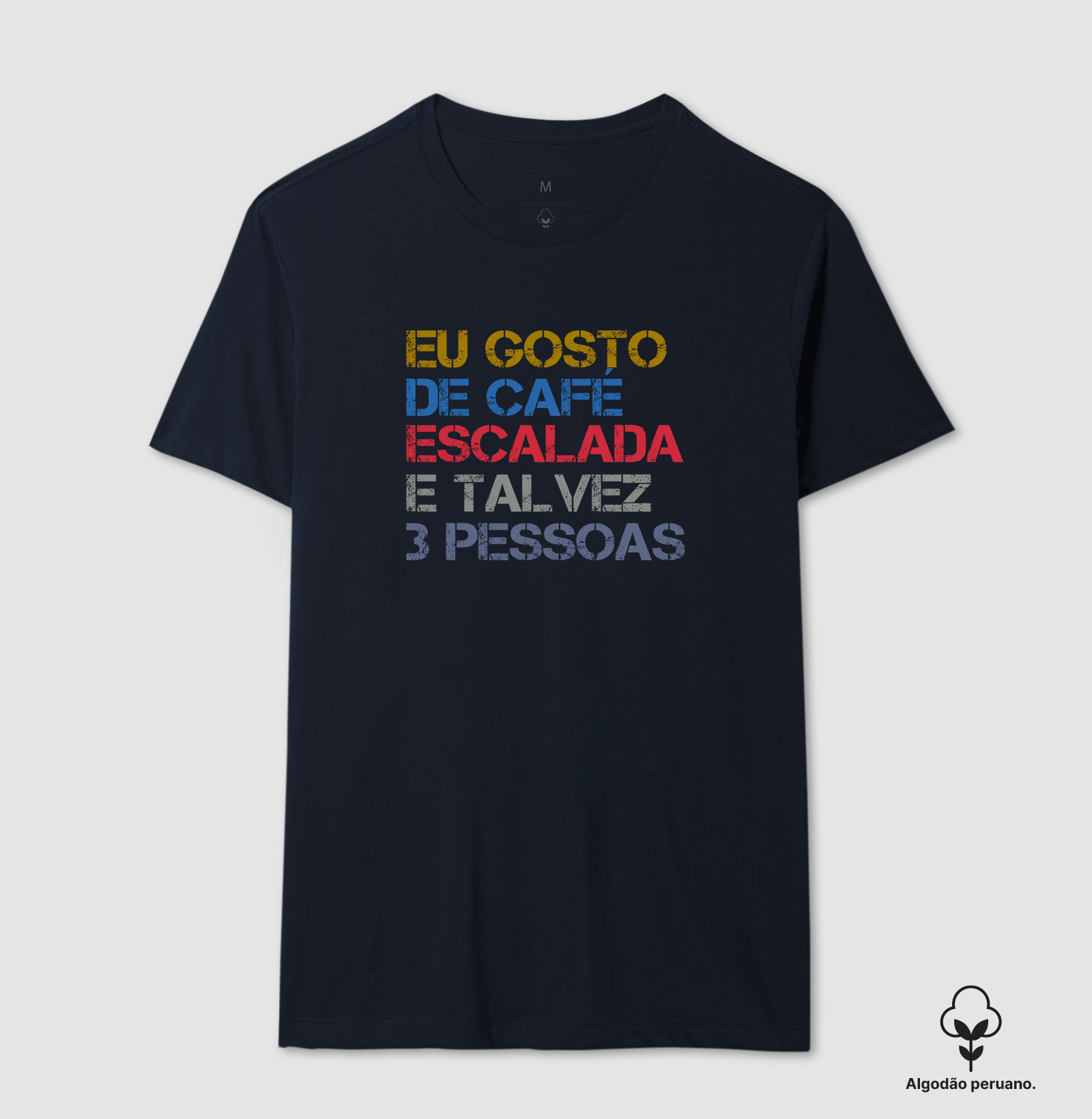 Camiseta Falésia & Magnésio | Café, Escalada & Pouca Gente - Imagem 6