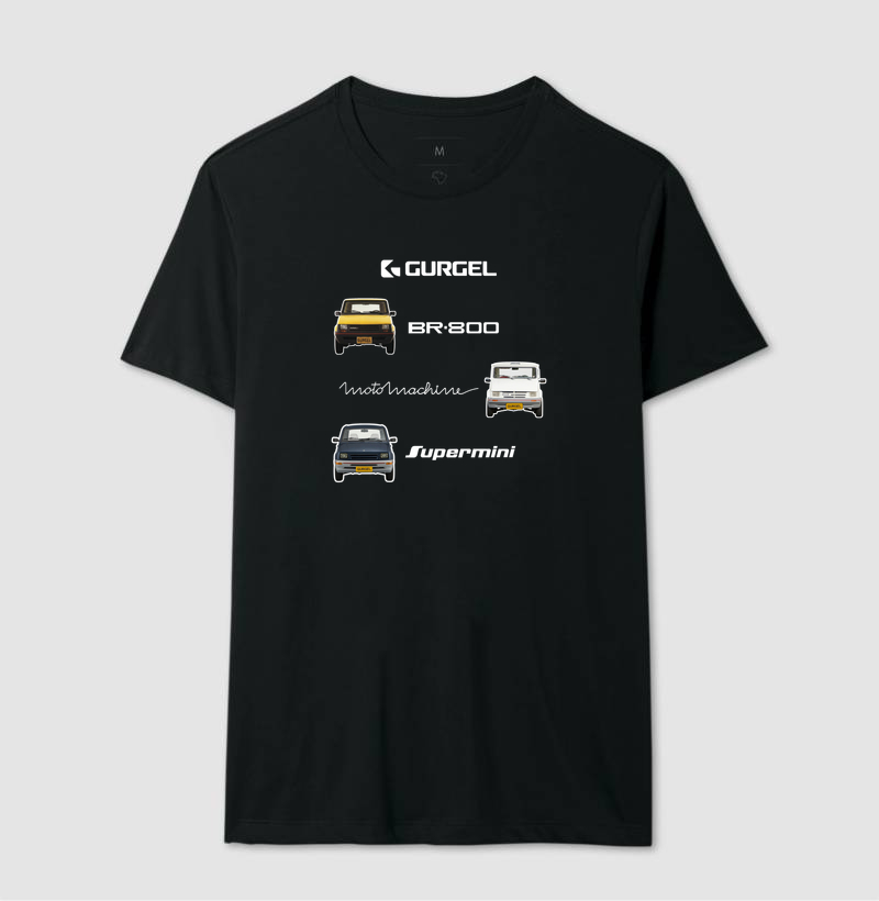Camiseta Gurgel BR-800, Motomachine e Supermini | AMMAR - Imagem 2