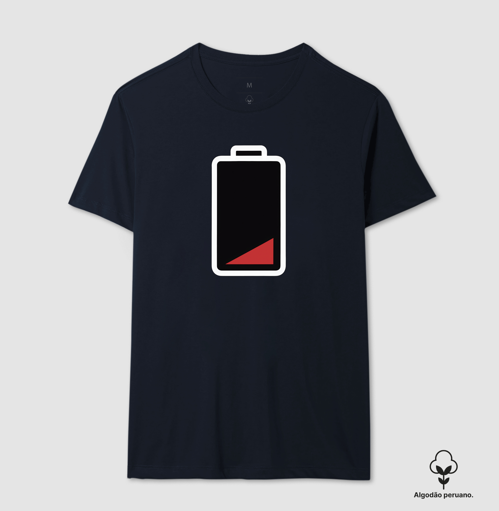 Camiseta Algodão Peruano 5% de Bateria - Imagem 6
