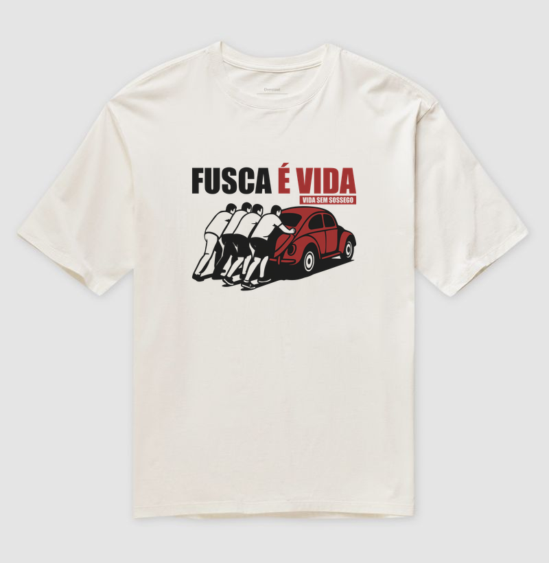 Fusca é vida | Vida sem sossego | Vermelho - Imagem 6