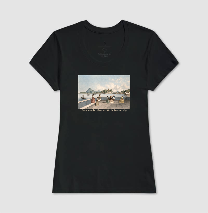 Camiseta Vistas do Rio de Janeiro — Brasil Oitocentista - Imagem 4