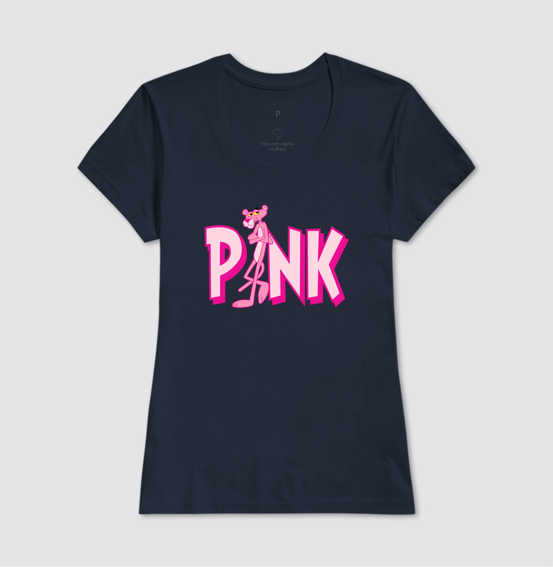Camiseta Pantera Cor de Rosa - Imagem 7