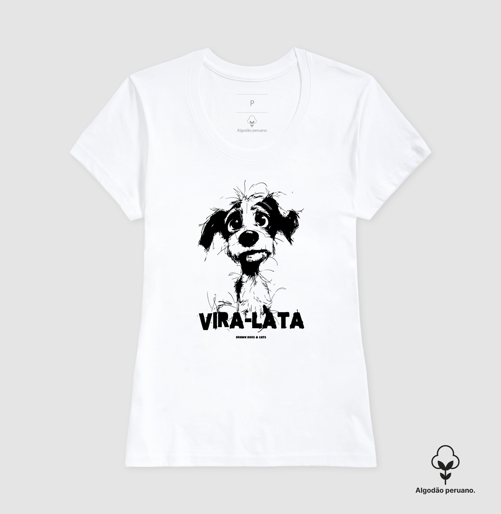 Desenho de vira-lata linhas pretas - Imagem 4