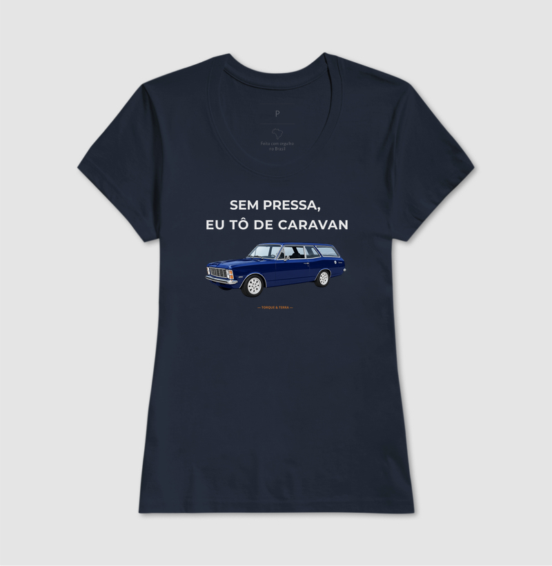 Sem pressa, eu tô de Caravan - azul escuro 2 - Imagem 7