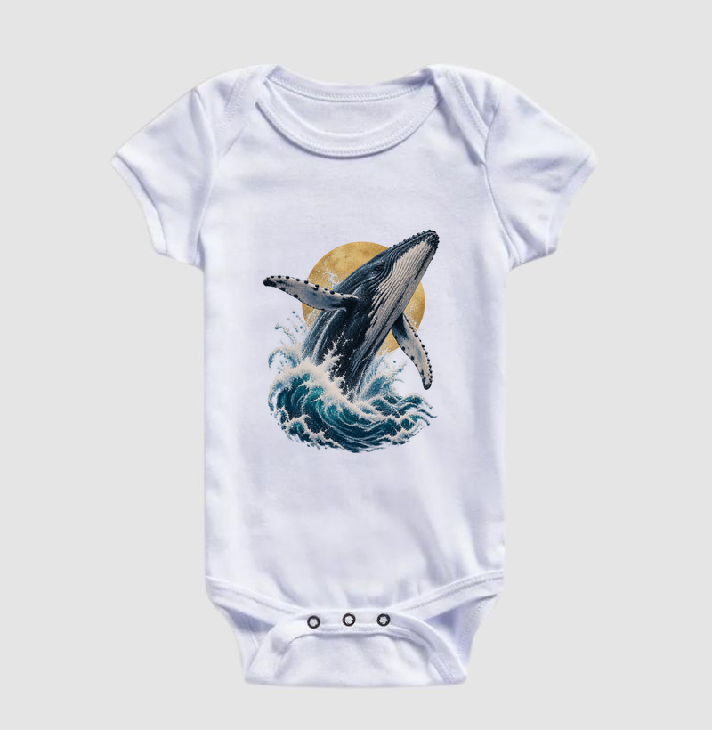Body Infantil - Humpback Whale - Imagem 2