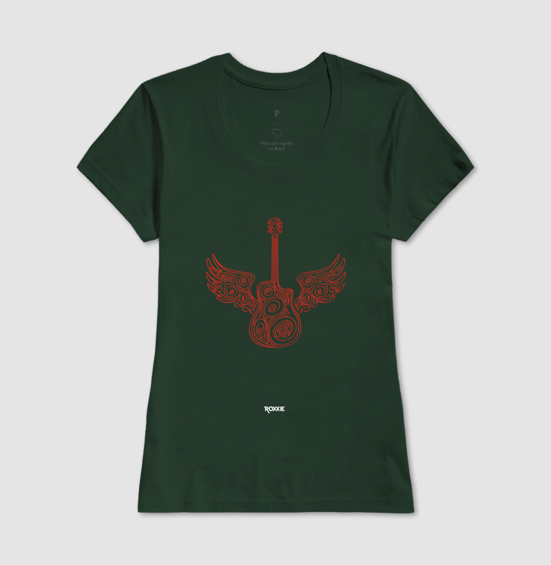 Camiseta Guitar Wings - Imagem 11