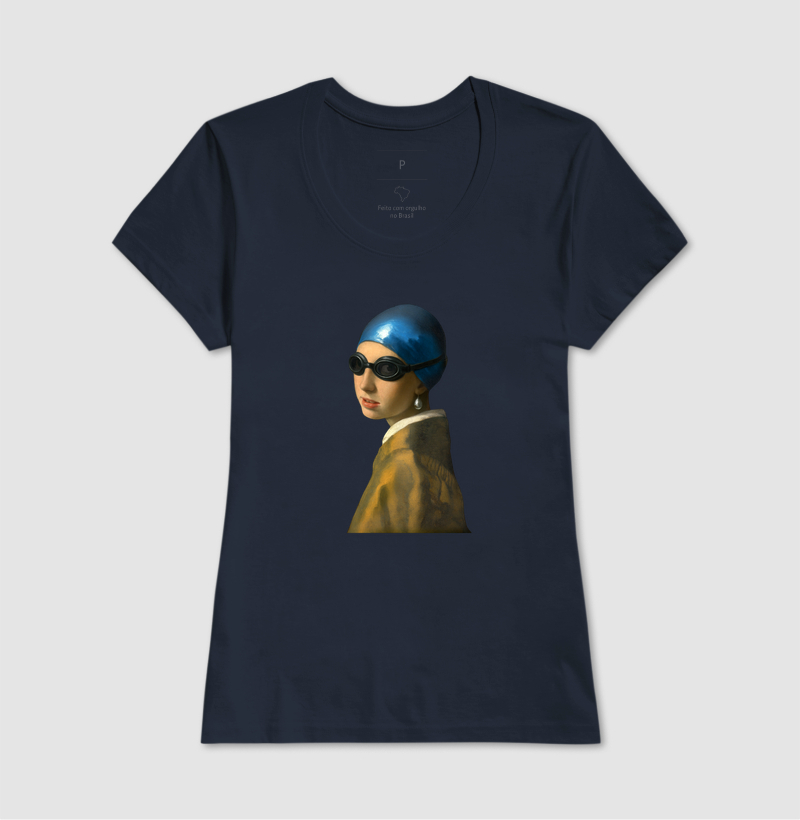 Camiseta - Raia Nove - A Moça com Toca e Óculos - Imagem 7