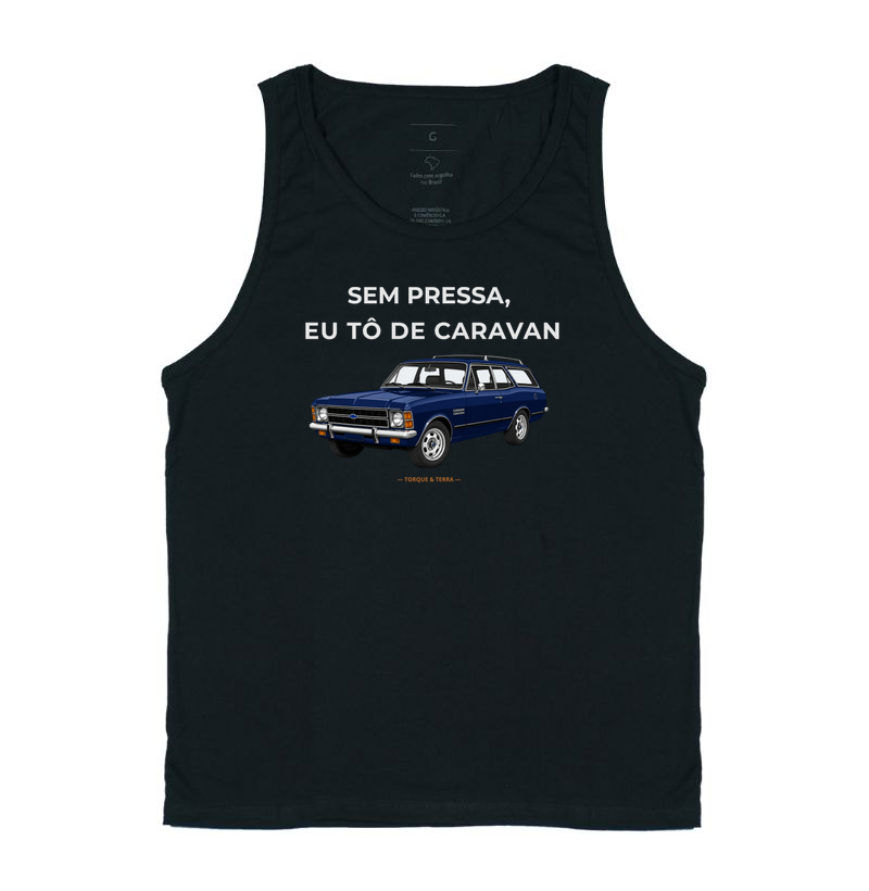 Sem pressa, eu tô de Caravan - Azul escuro 1 - Imagem 3