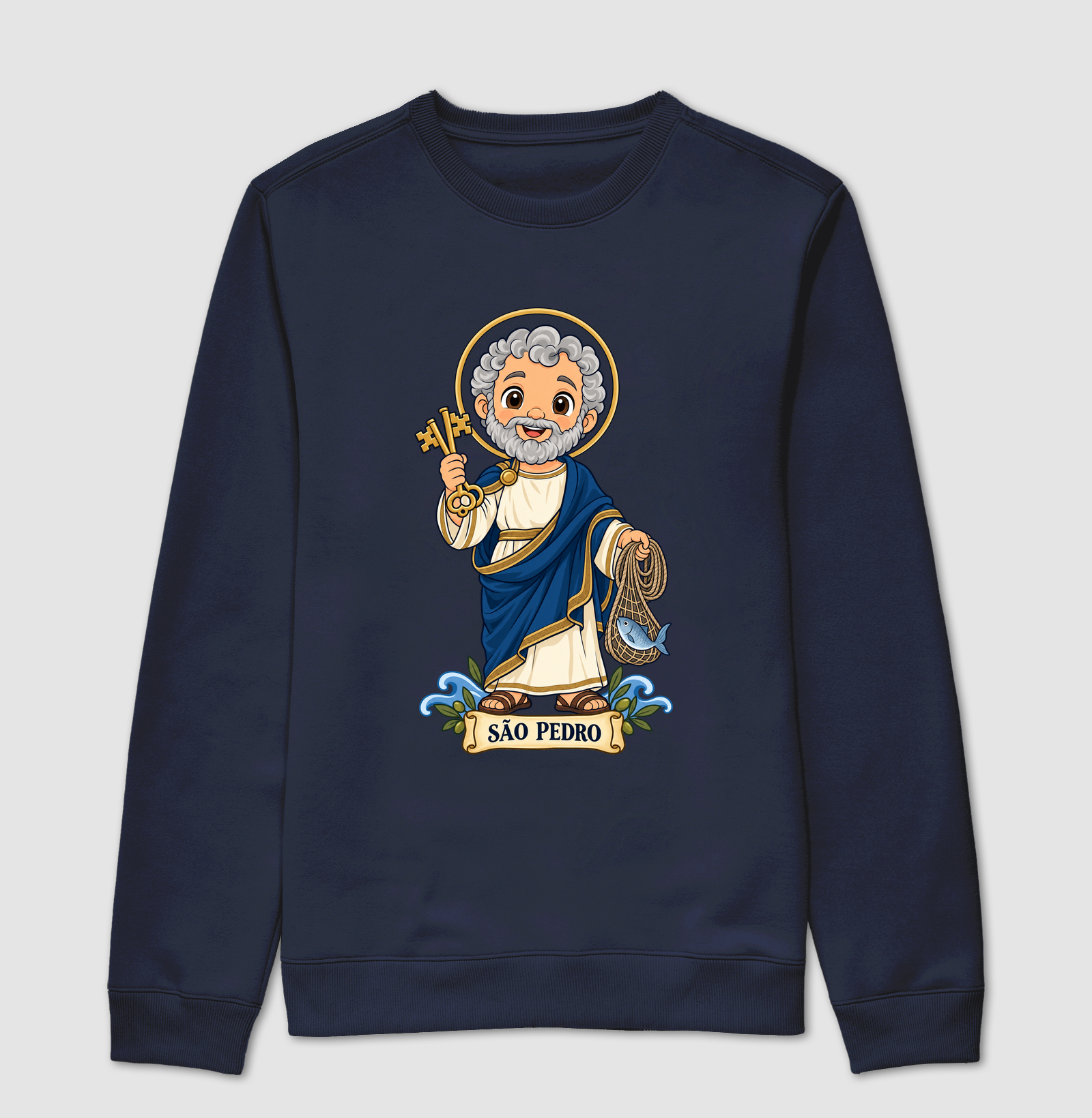 São Pedro estilo chibi - Imagem 5