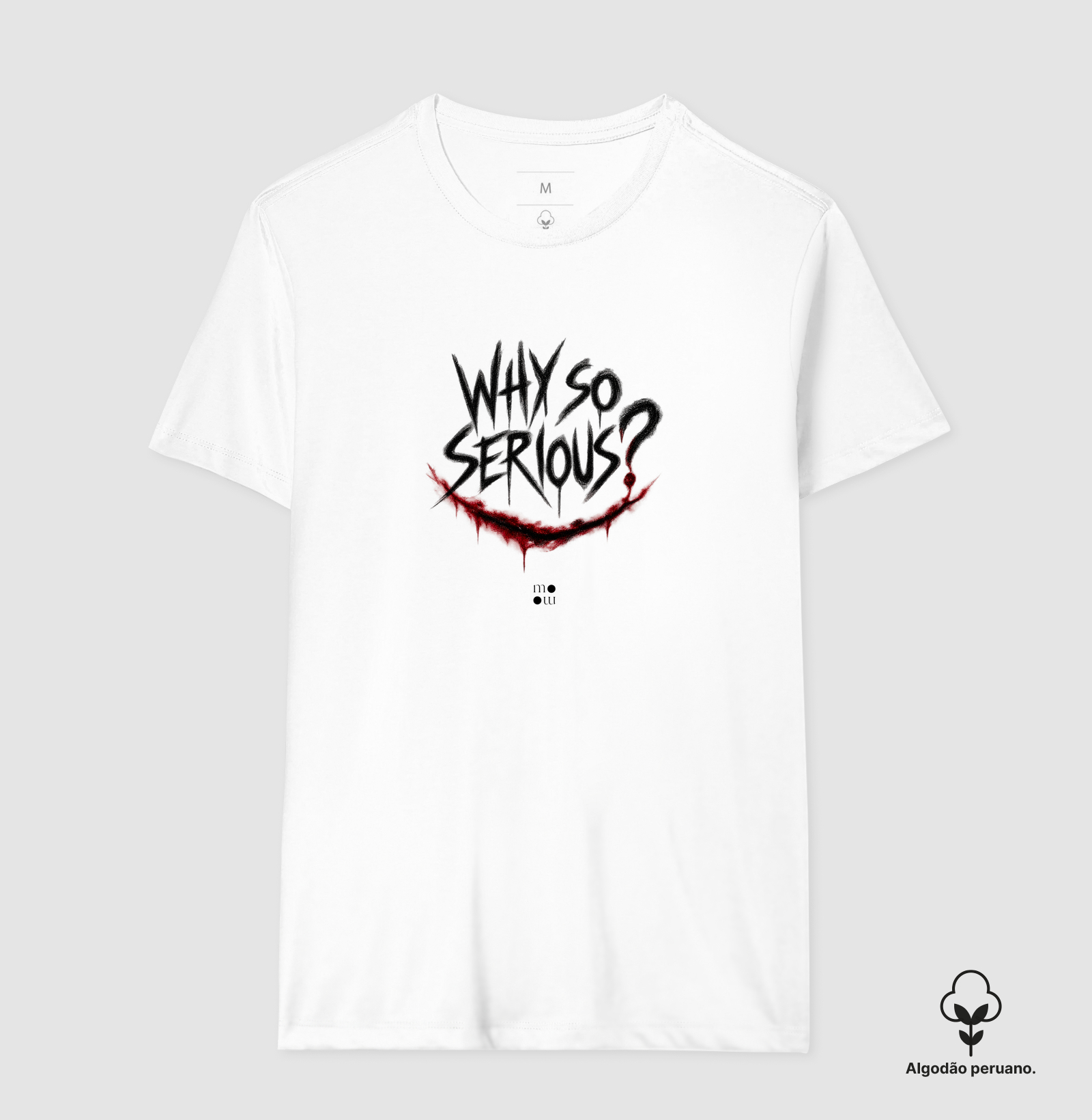 Why so serious? Algodão Peruano - Imagem 2