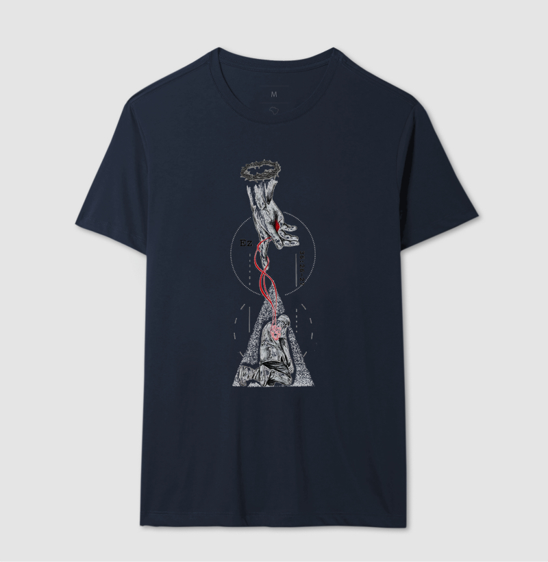 Camiseta Jesus Sacrifício e Fé - Imagem 6