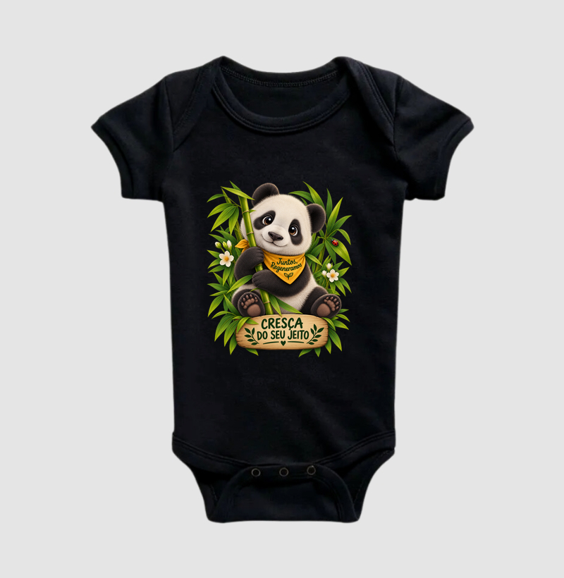 Body Infantil - Panda - Imagem 5