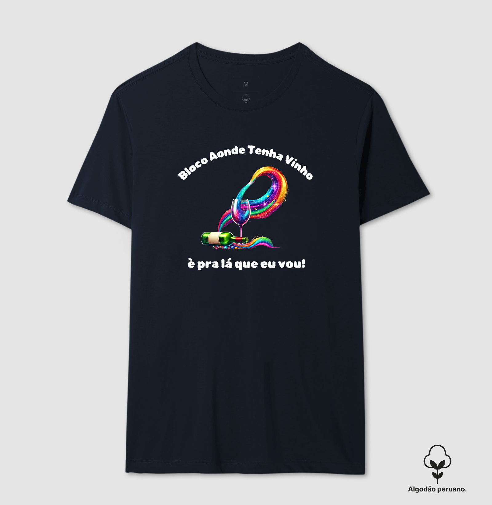 Camiseta Bloco do Vinho - Imagem 2