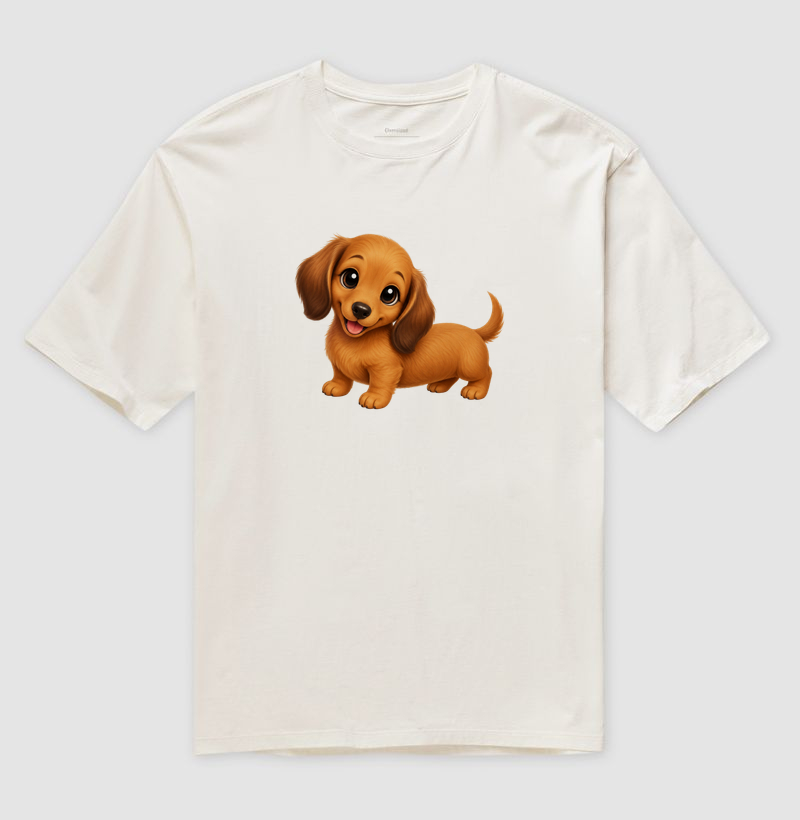 Dachshund Marrom - Desenho Animado - Imagem 4