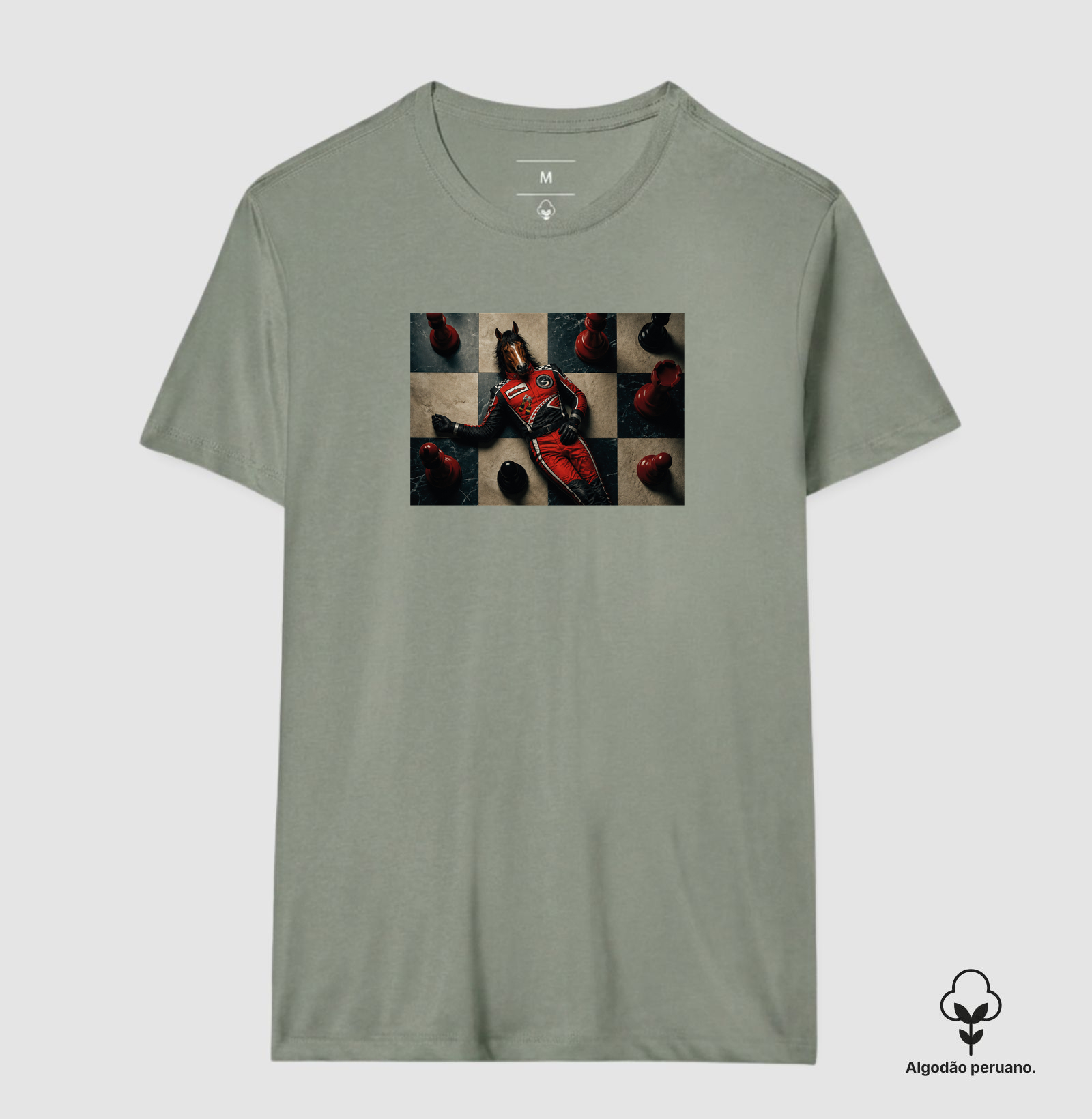 Camiseta Peruano Xeque-Mate (Masculina) - Imagem 9
