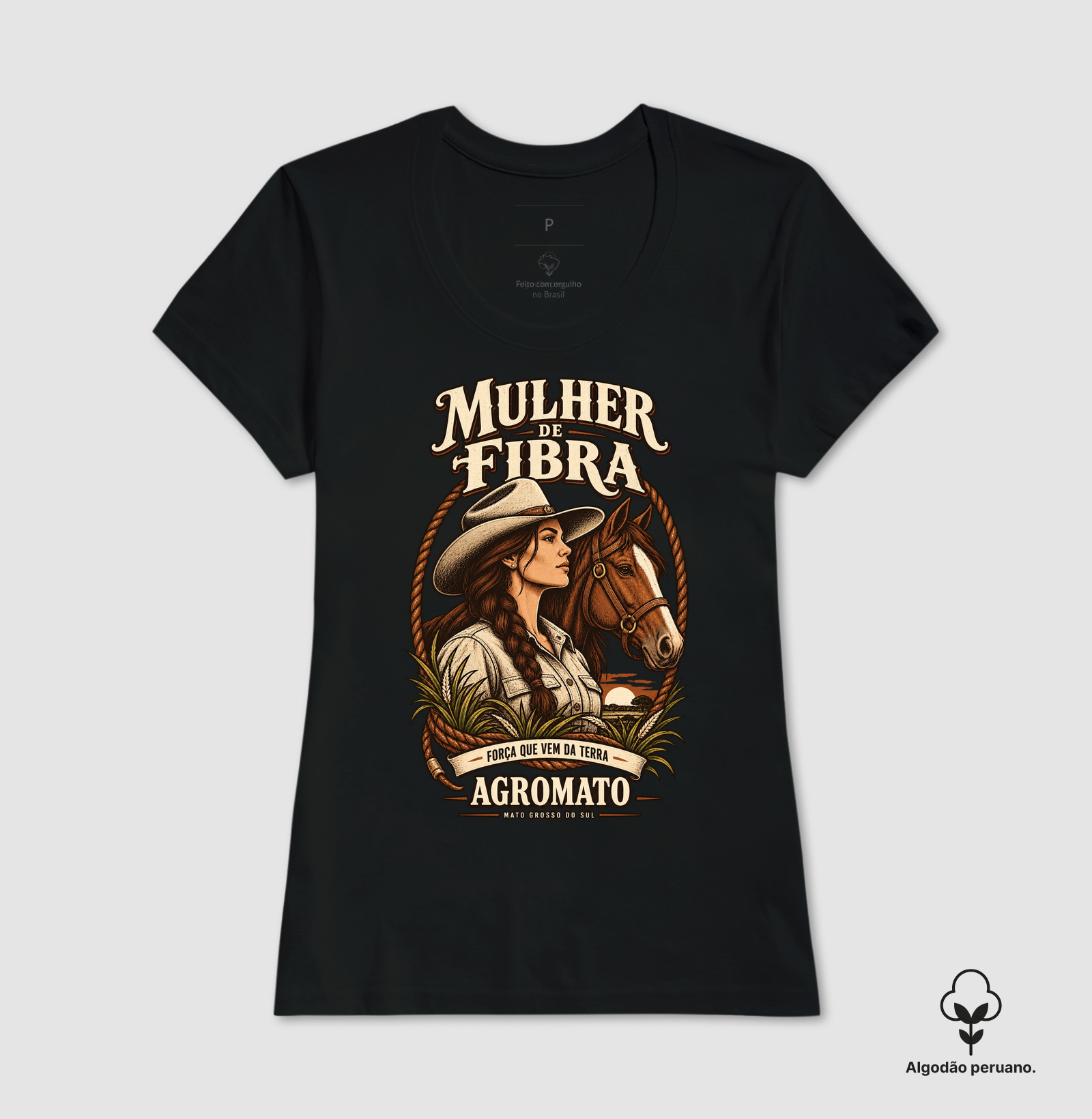 Camiseta Mulher de Fibra - Imagem 4