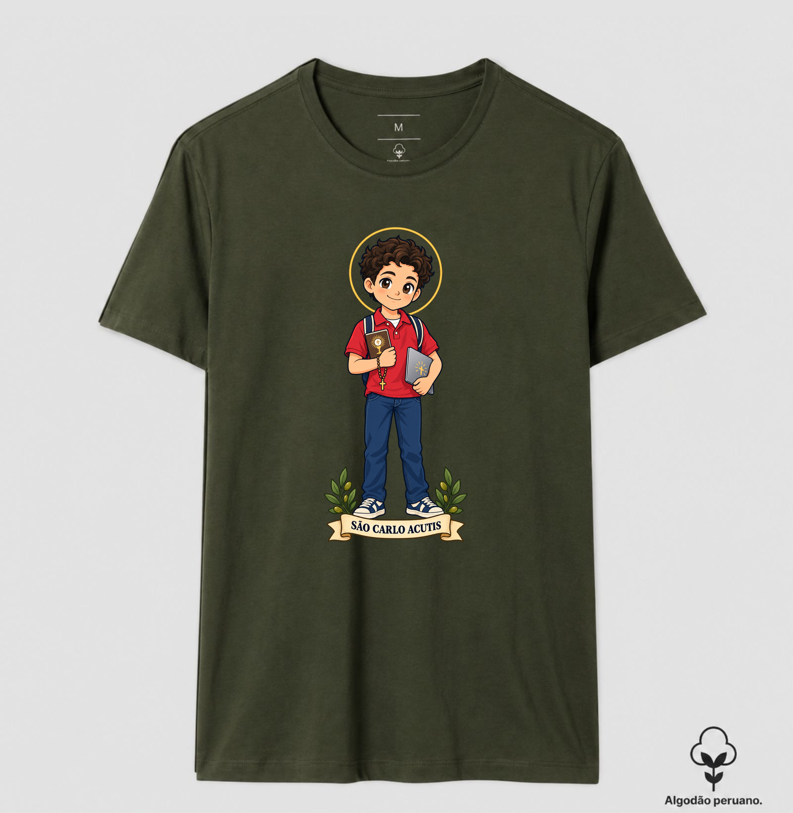 São Carlo Acutis - estilo chibi - Imagem 5