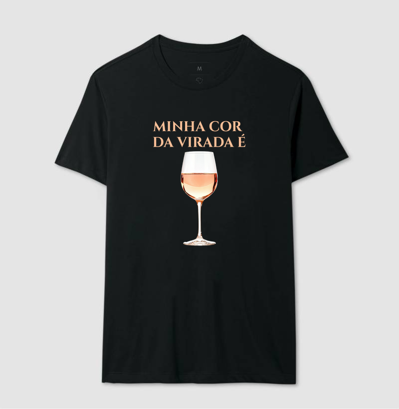 Camiseta Cor da Virada – Rosé - Imagem 2