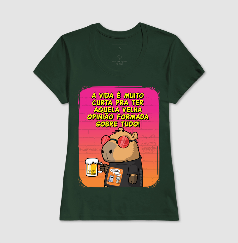 Camiseta Capivara Opinião - Imagem 13