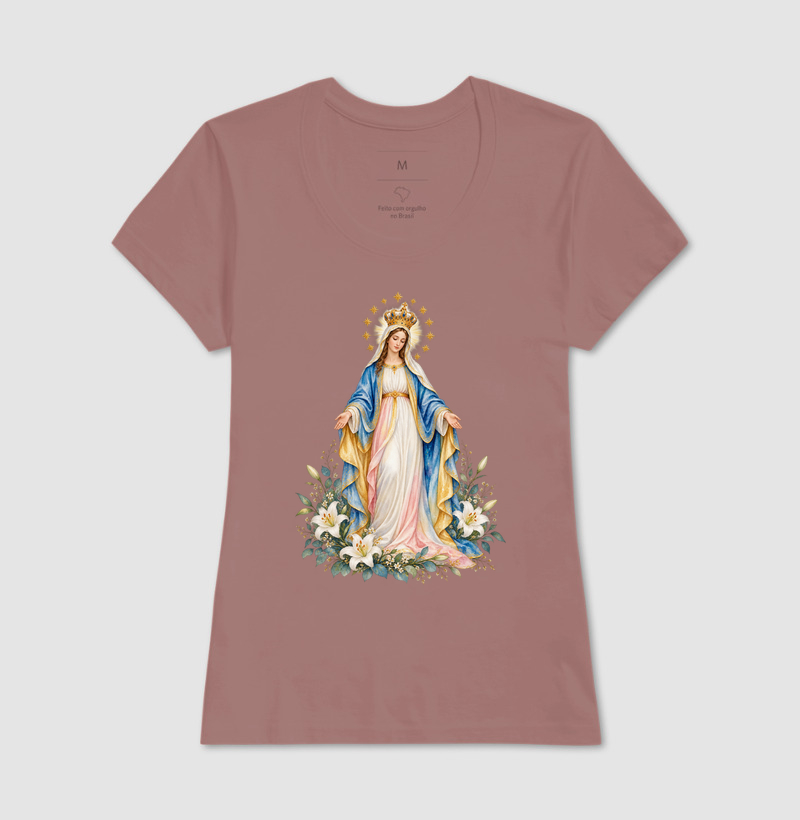 Nossa Senhora Rainha — Aquarela Botânica Régia - Imagem 11