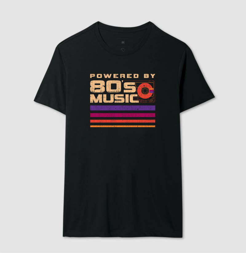 Camiseta Música dos anos 80 - Imagem 2