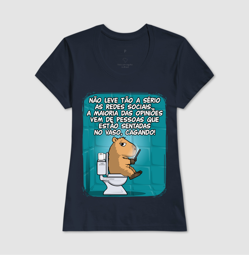 Camiseta Capivara Banheiro - Imagem 7