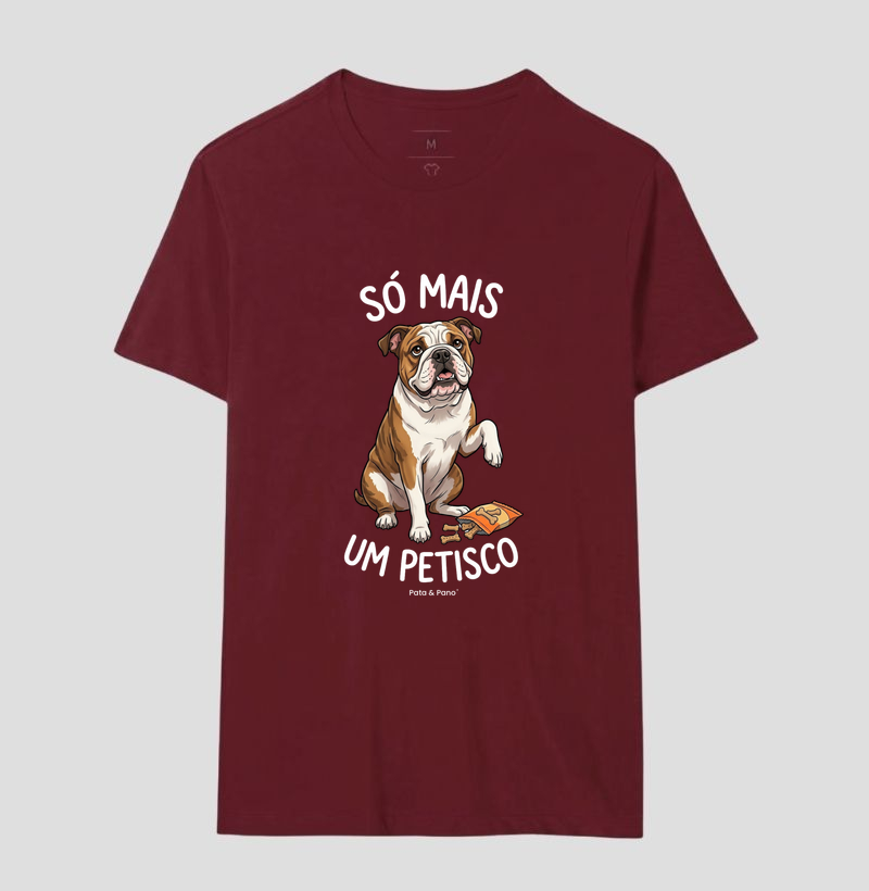 CAMISETA BULLDOGUE INGLÊS PETISCO - Imagem 21