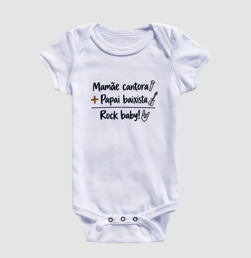 Mamãe Cantora + Papai Baixista = Baby rock - Imagem 2