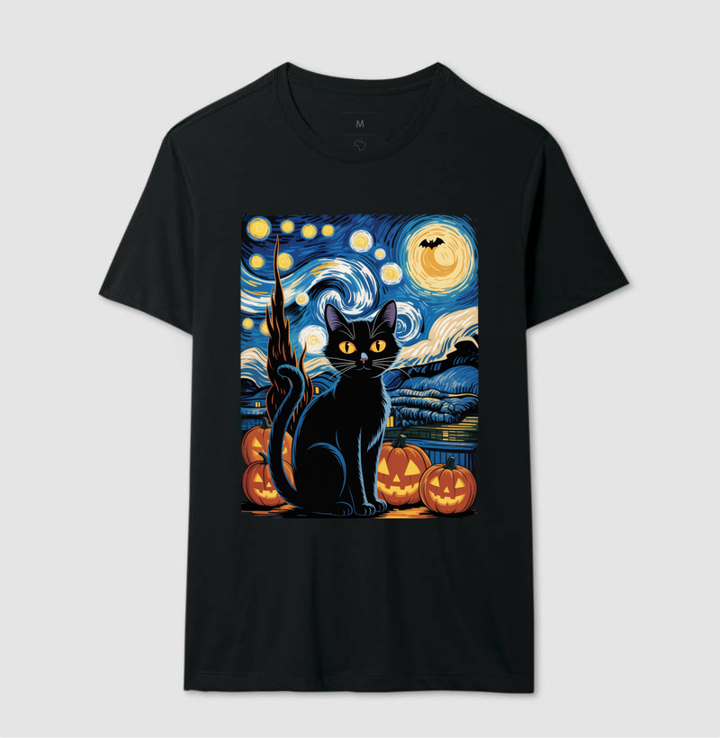 Noite Estrelada do Gato Preto