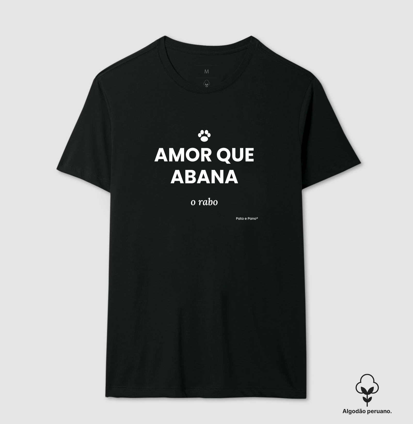 CAMISETA  - AMOR QUE ABANA O RABO - Imagem 5