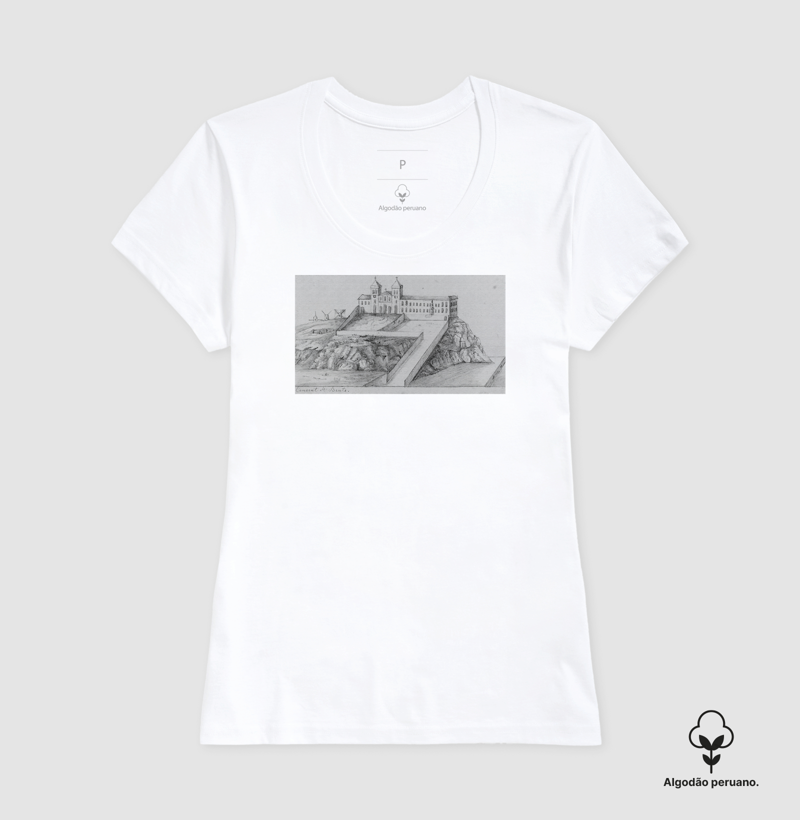 Camiseta Convento de São Bento, 1817 - Imagem 8