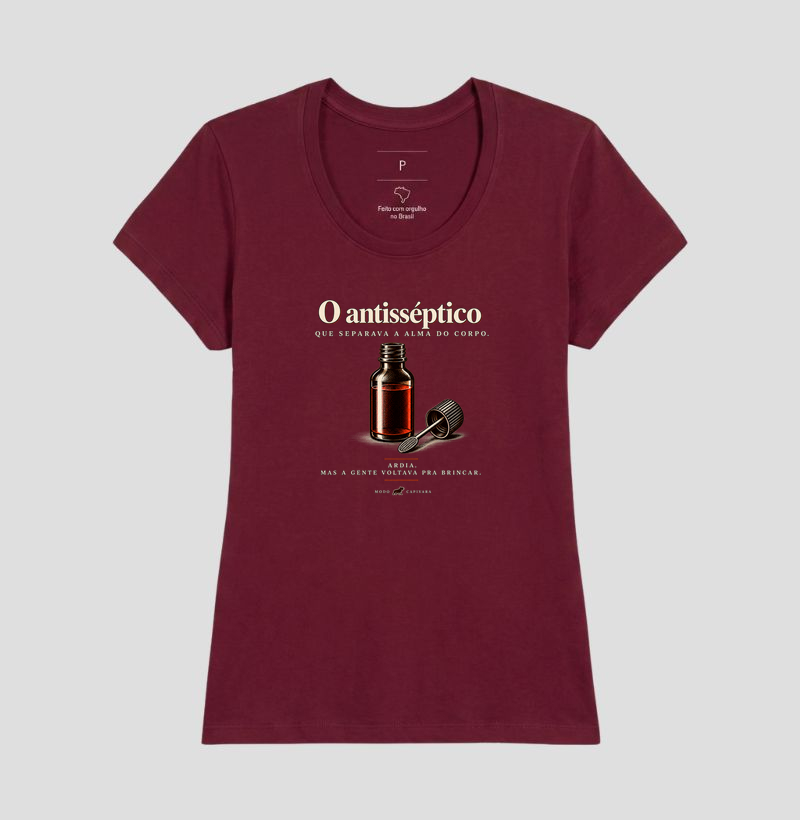 O ANTISSÉPTICO QUE SEPARAVA O CORPO DA ALMA - Modo capivara - Camiseta - Imagem 19