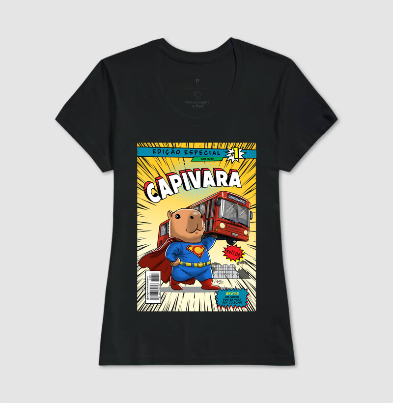 Camiseta Super Capivara - Imagem 3