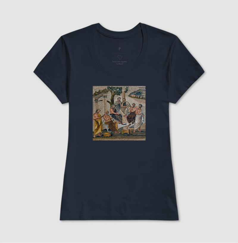 A Academia de Platão — Mosaico de Pompeia - Imagem 8